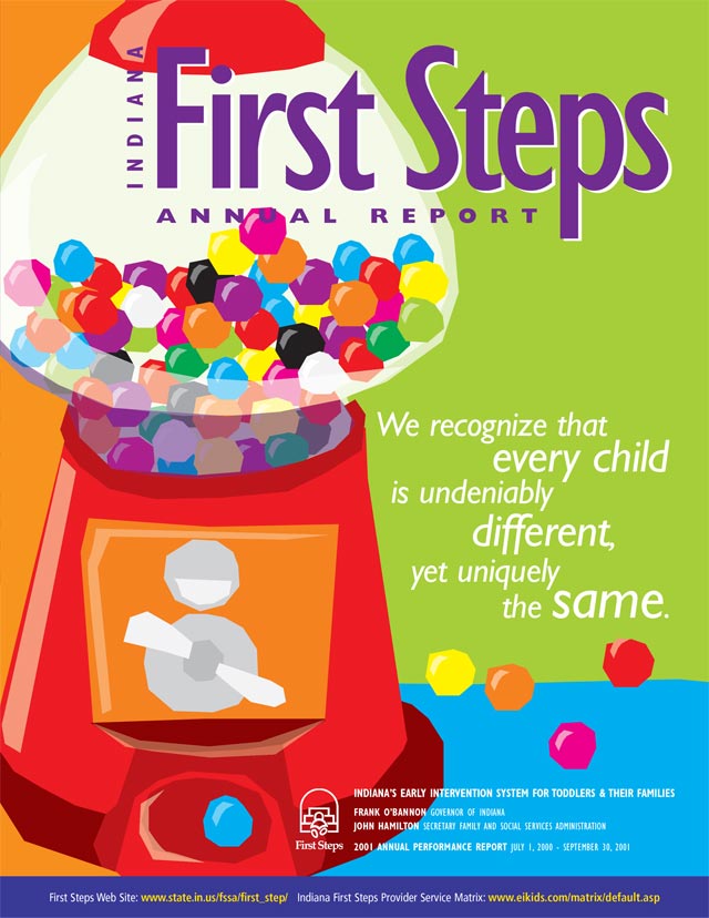 First Steps Annual Report Cover